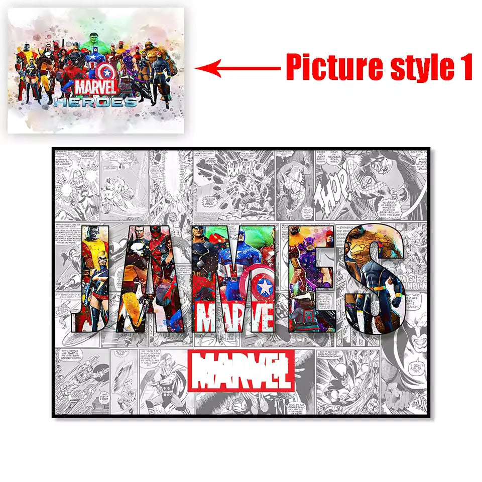 CUSTOM CANVAS WITH YOUR NAME