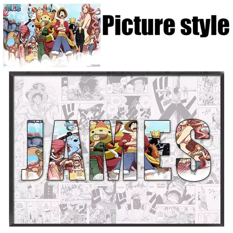 CUSTOM CANVAS WITH YOUR NAME