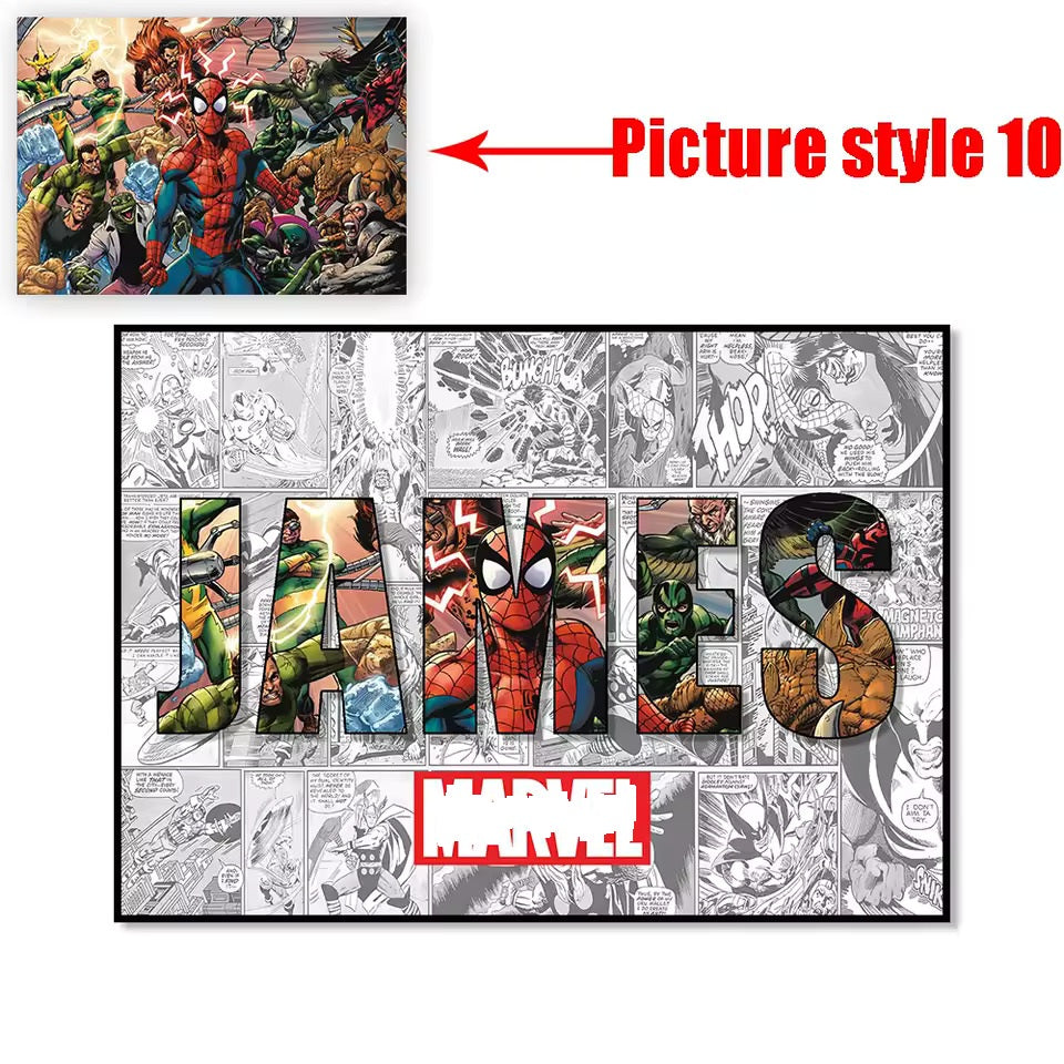 CUSTOM CANVAS WITH YOUR NAME