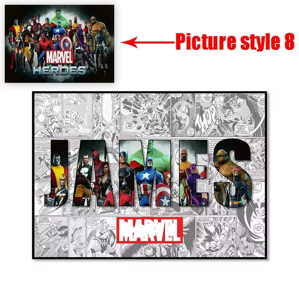 CUSTOM CANVAS WITH YOUR NAME