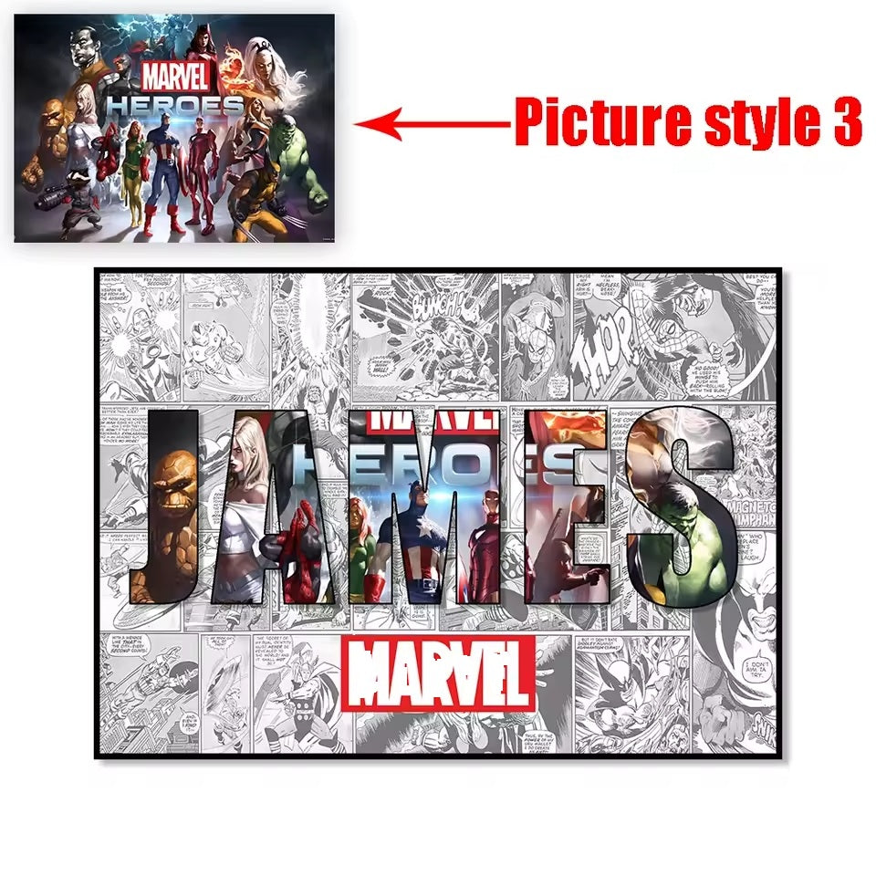 CUSTOM CANVAS WITH YOUR NAME